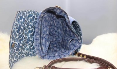 Brown Leather Bucket Bag image 1