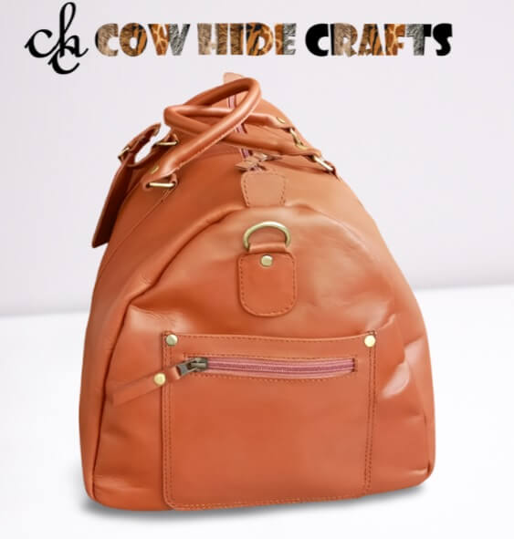 Premium Leather Duffle Bag image 2