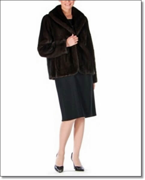 Waist Length Mink Jacket image 1