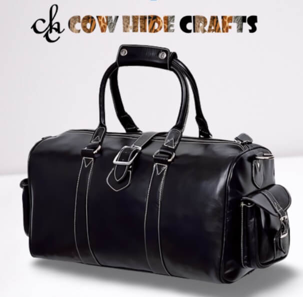 Custom Leather Duffle Bag image 0