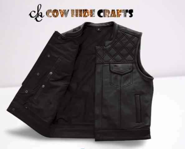 Equestrian Style Sheepskin Sleeveless Jacket