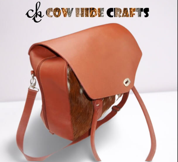 Cowhide Briefcase Style Bag image 1