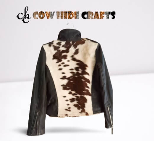 Perfecto Design Cowhide & leather combination jacket for men and women
