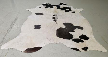 Black & White Cowhide Rug image 0