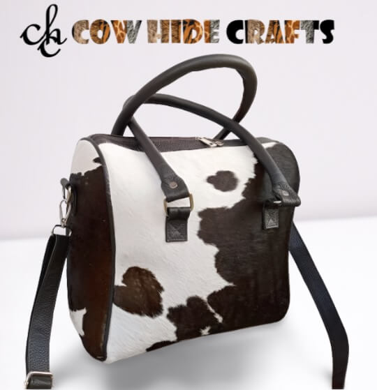 Structured Cowhide Shoulder Bag image 1