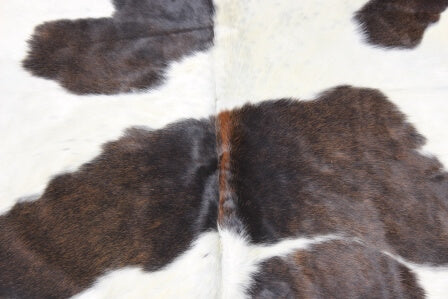 Large Spotted Reddish Cowhide Rug image 3