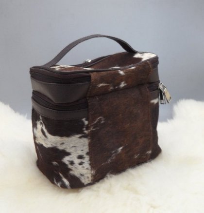 Cowhide Makeup Bag image 2