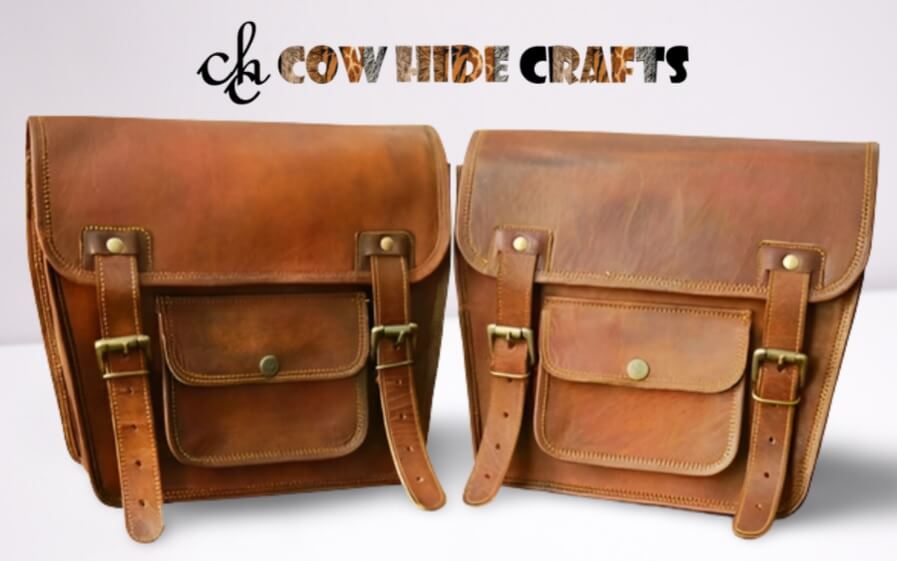 Leather Bike Panniers image 4