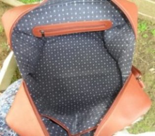 Leather nursing hospital duffle