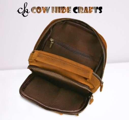 Compact design traveling airport passport documents keeper leather organizer.
