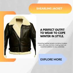Shearling Jackets for Men