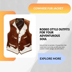 Cowhide Fur Jackets