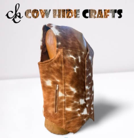 Rodeo Style Cowhide Vest image 3