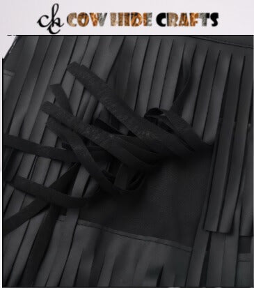 Leather Fringes Cowgirl Style Skirts