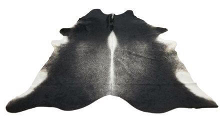 Dark Grey Brindle Cowhide Rug image 0