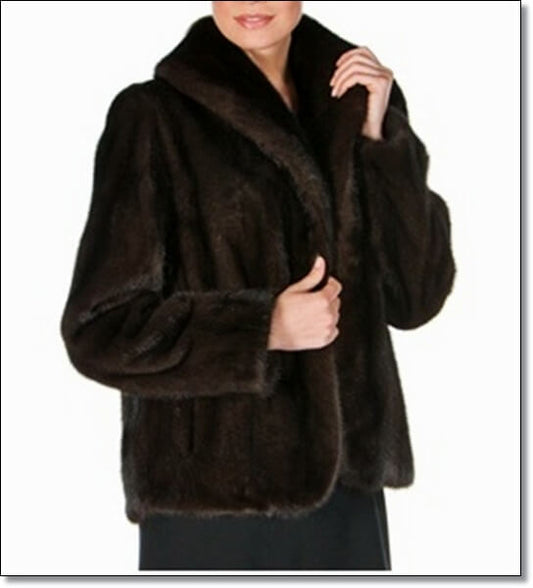 Waist Length Mink Jacket image 0