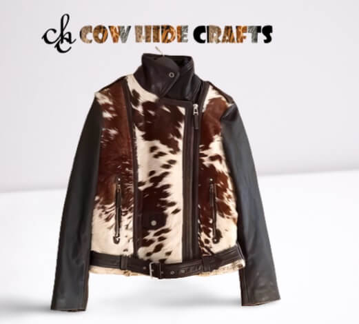 Cowhide Leather Unisex Jacket image 0