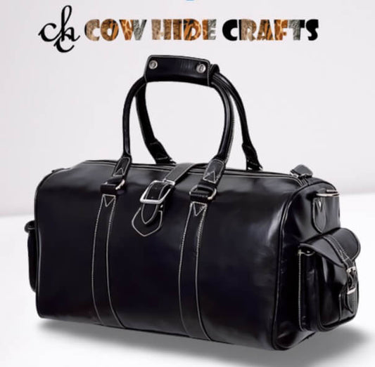 Custom Leather Duffle Bag image 0