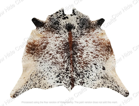 Golden Brown Cowhide Rug image 0