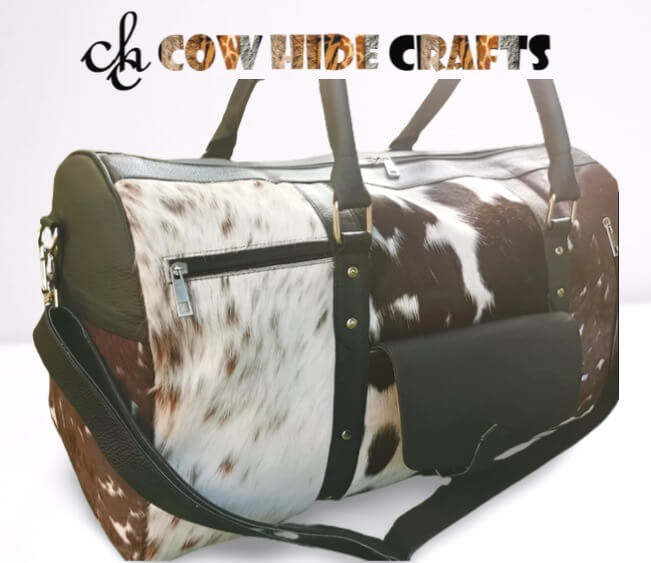 Cowhide Sports Luggage Duffle image 1
