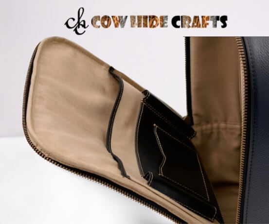 Grain Leather Backpack image 1