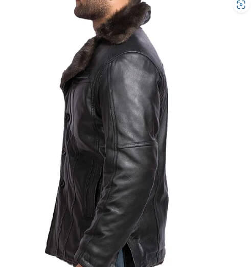 Aviation Shearling Jacket image 2