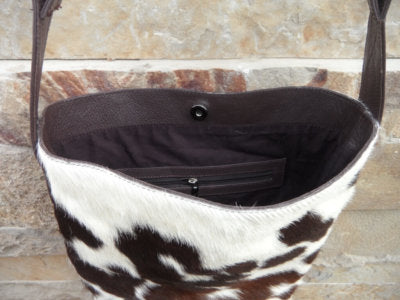 Cowhide Shopper Handbag image 1