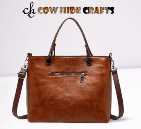 Classic leather purse adjustable shoulder strap