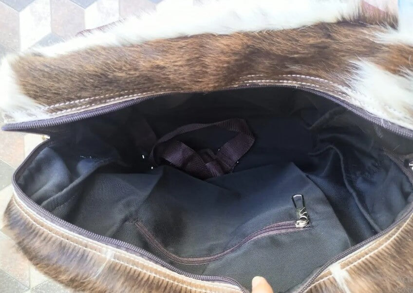 Cowhide badminton sports racket bag