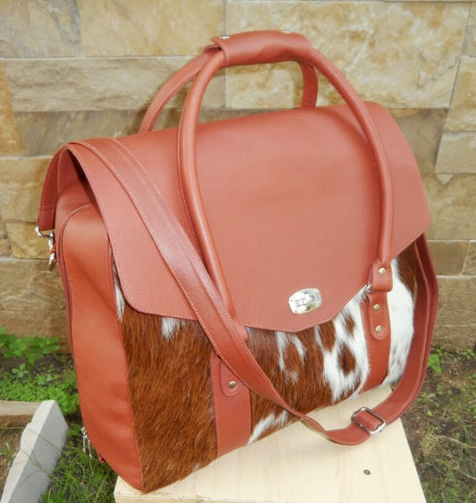 Cowhide Nursing Hospital Bag
