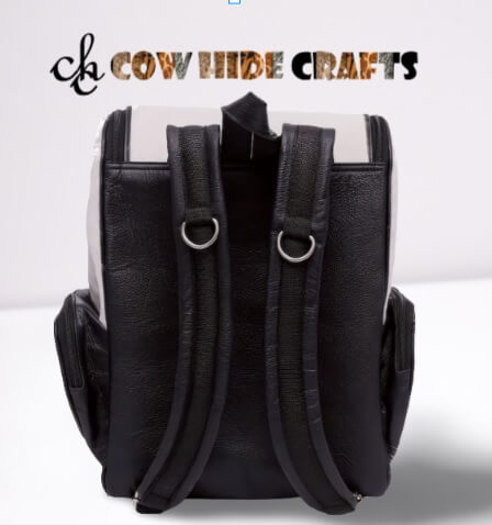 Cowhide hiking backpack 