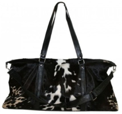 Extra large cowhide weekender 