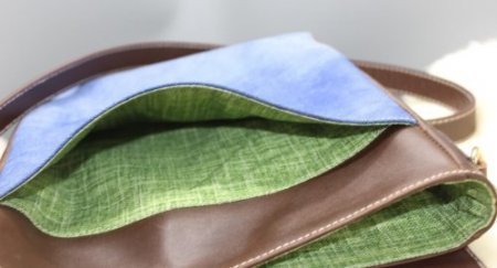 Leather Crossbody Messenger Bag image 2