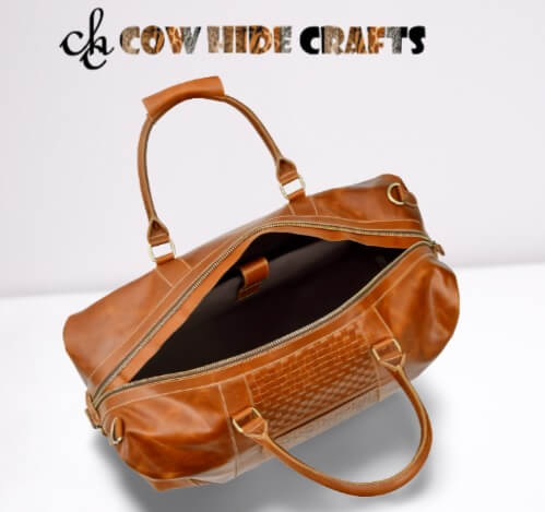 leather duffle laptop sleeve