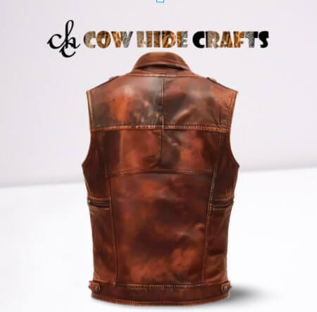 Classic leather jacket patina 