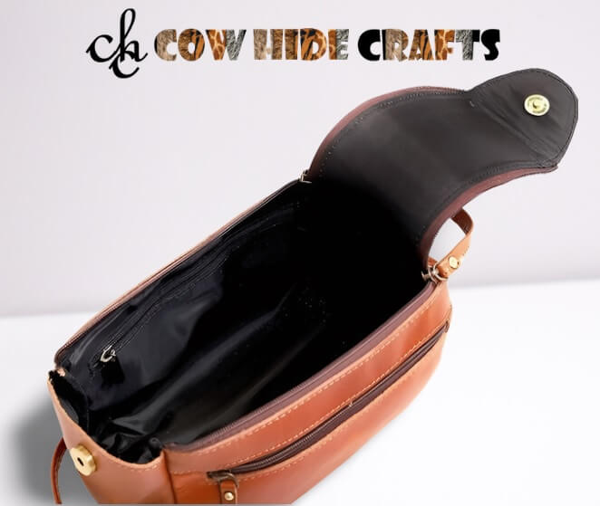 Mens vanity bag main zipper flap magnet snap