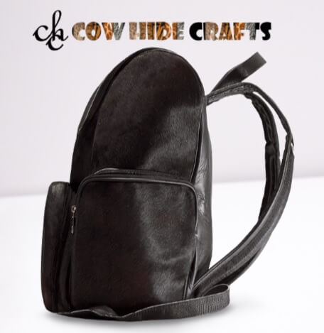 Minimalist leather backpack 