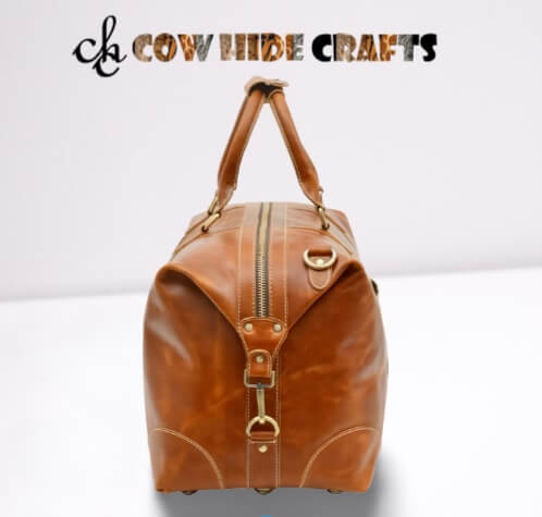 travel quilted leather bag