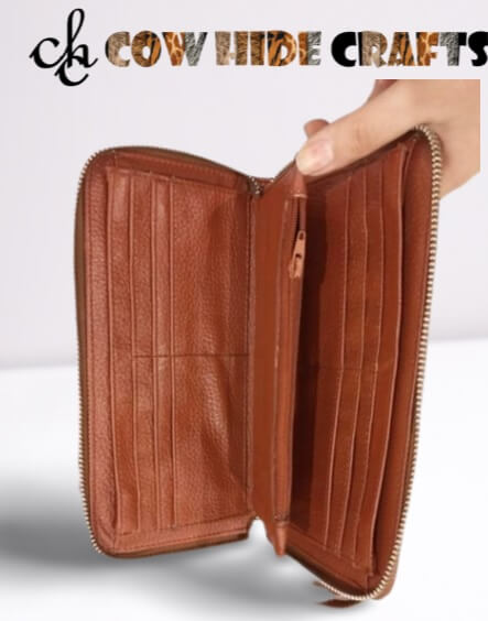 Tribal Aztec bulk clutch leather inside