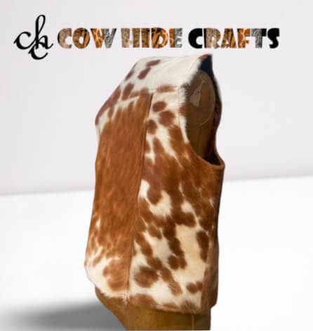western cowhide vest outfit