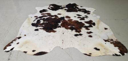 Tri Color Cowhide rug