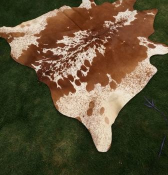 Brown And White Cowhide