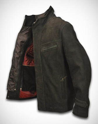 Dark Color leather garments