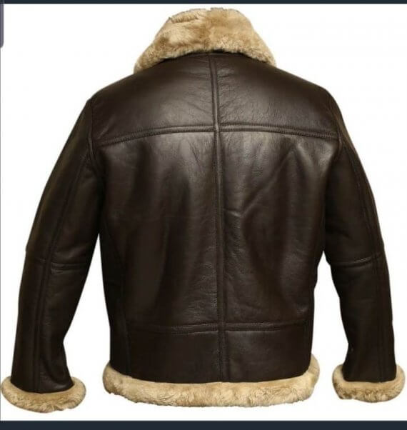 Sheepskin leather jacket