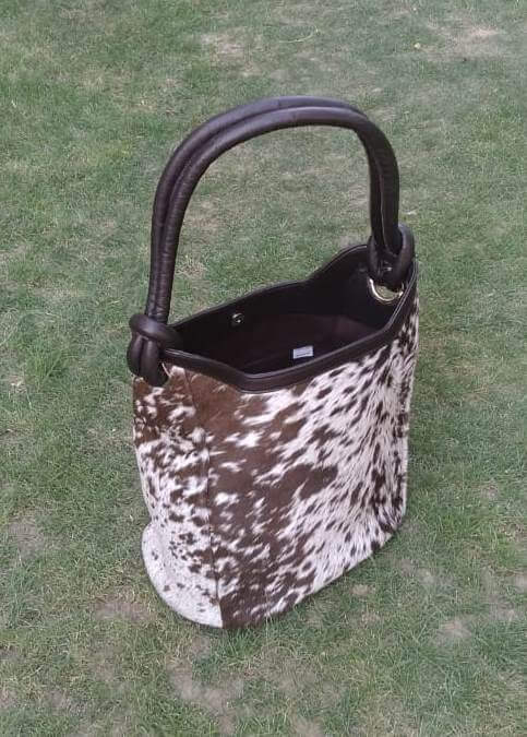 Cowhide Slouch Bag