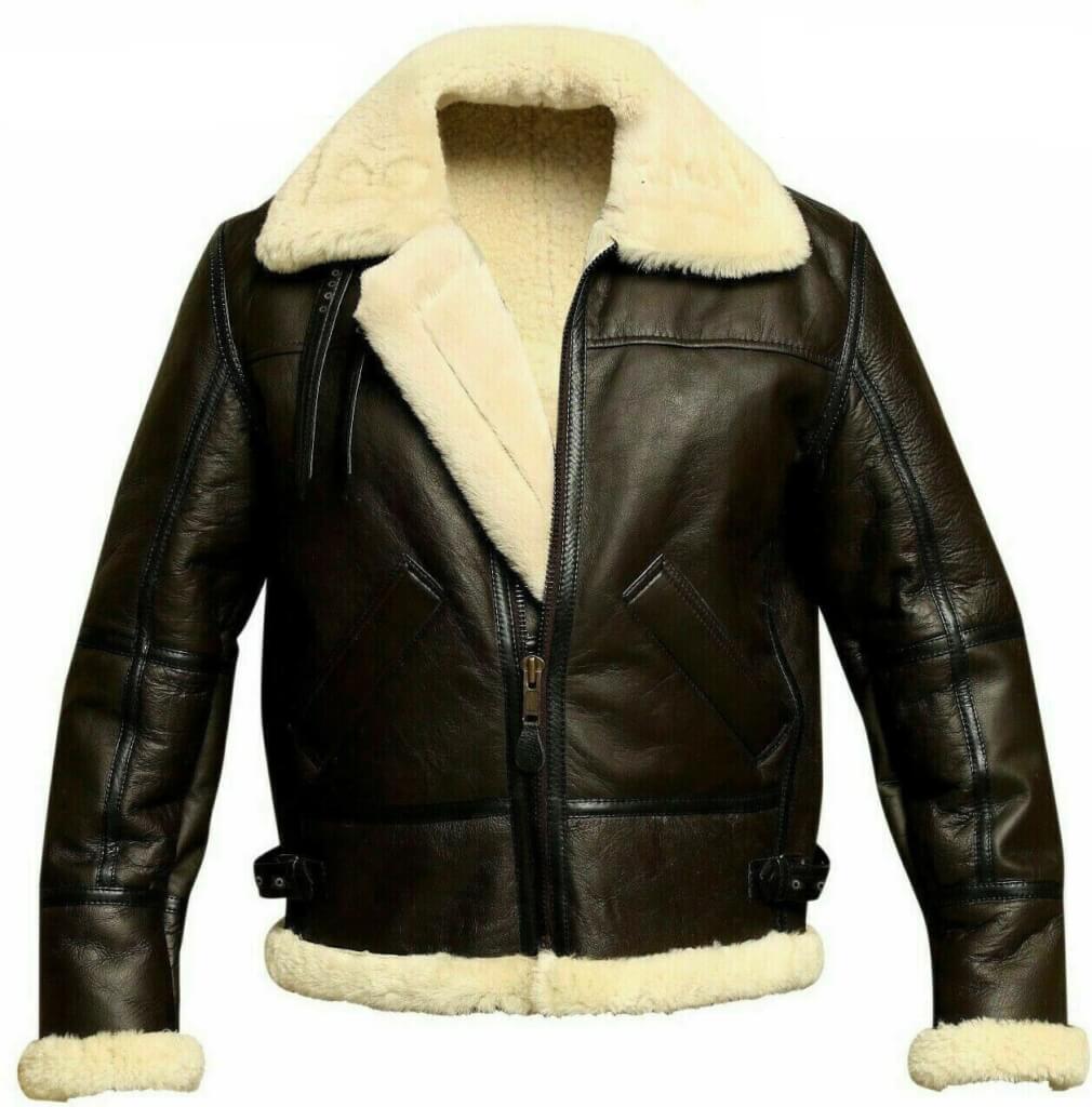 Pilot Fur Leather Jacket