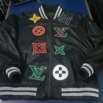 Designer Print Leather Jackets