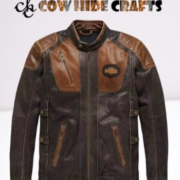 Brown Harley Inspired Jacket