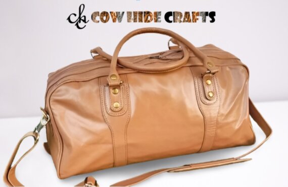 Thick crazy horse leather bags.