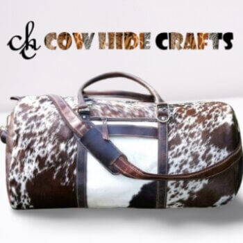 Cowhide Leather Airport Duffle
